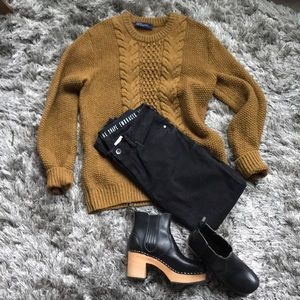 Chunky oversized sweater